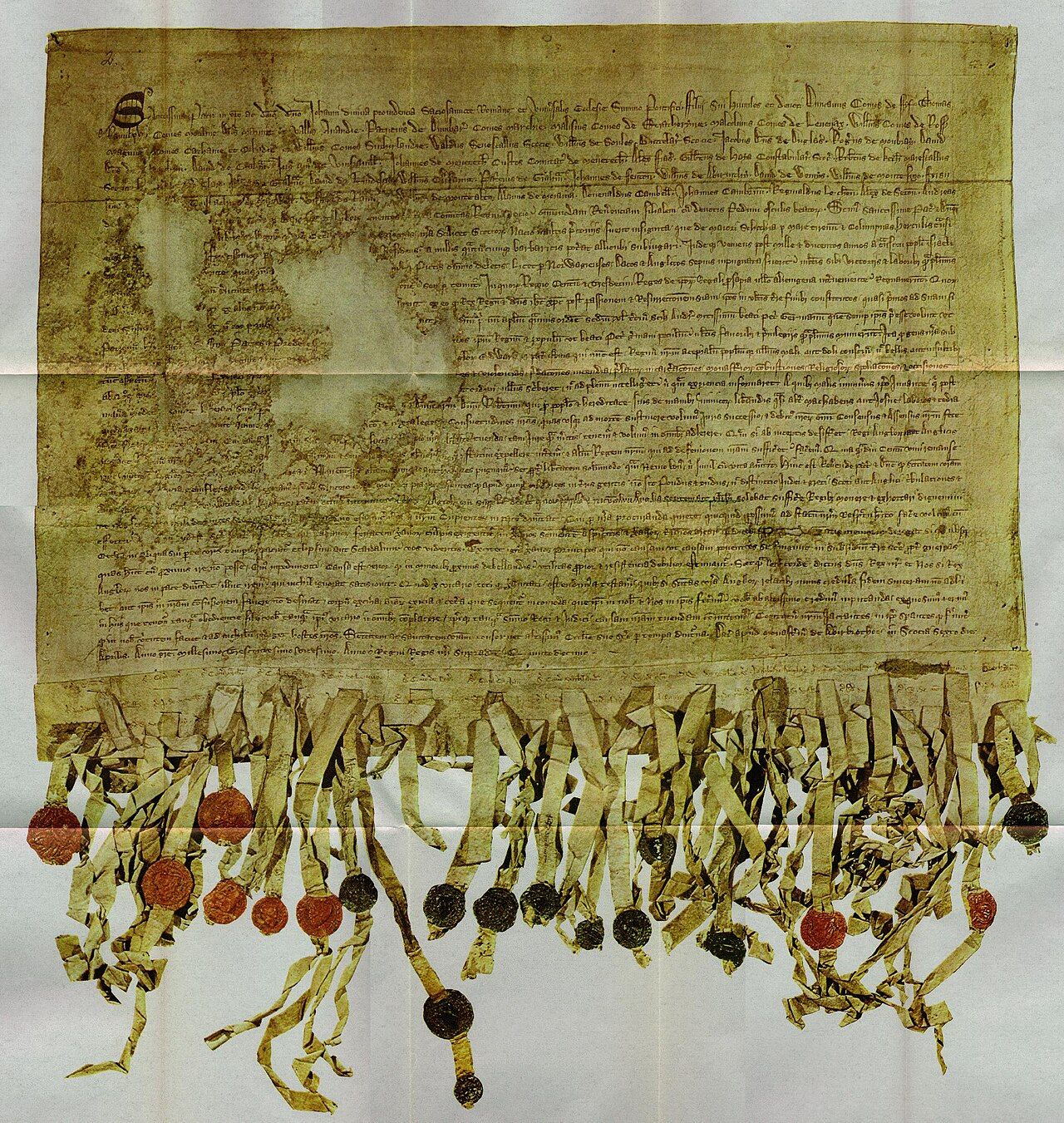 The Declaration of Arbroath, 1320